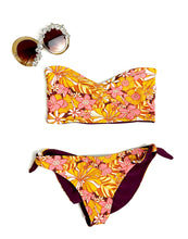 Load image into Gallery viewer, plumeria side ties