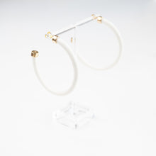 Load image into Gallery viewer, Hoops - White