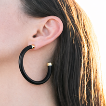 Load image into Gallery viewer, Hoops - Black
