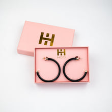 Load image into Gallery viewer, Hoops - Black
