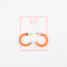Load image into Gallery viewer, Mini Hoops - Orange
