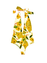 Load image into Gallery viewer, Golden hibiscus deep v
